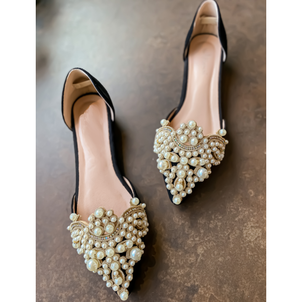 Supreme Pearl Ballet Flats