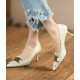 Chaleur Leather Heels