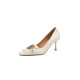 Chaleur Leather Heels