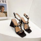 Wine Glow Sandals
