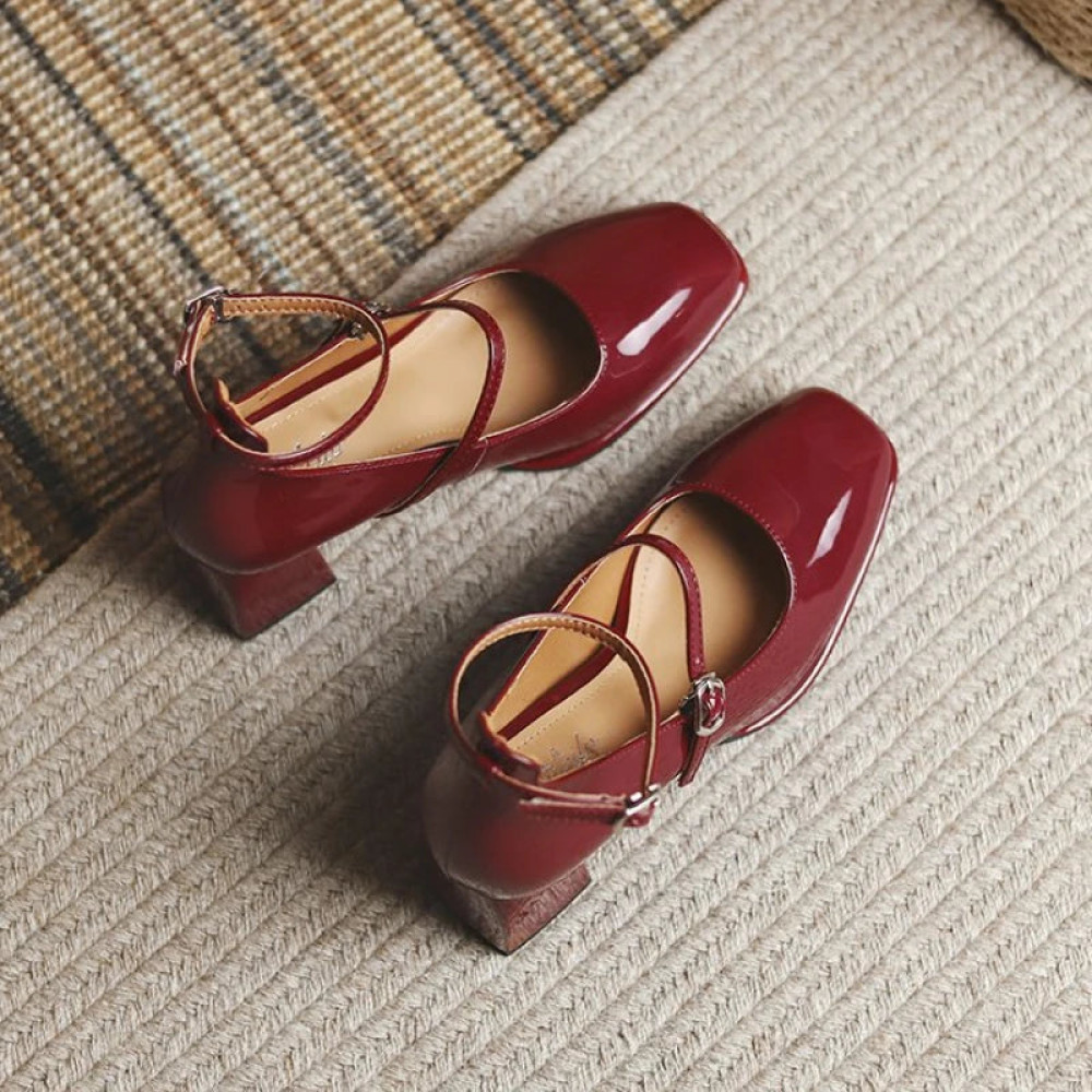 Crimson Glow Shoes