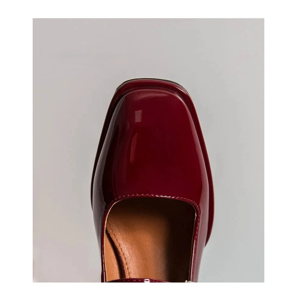 Crimson Glow Shoes
