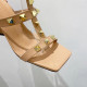 Wine Glow Sandals