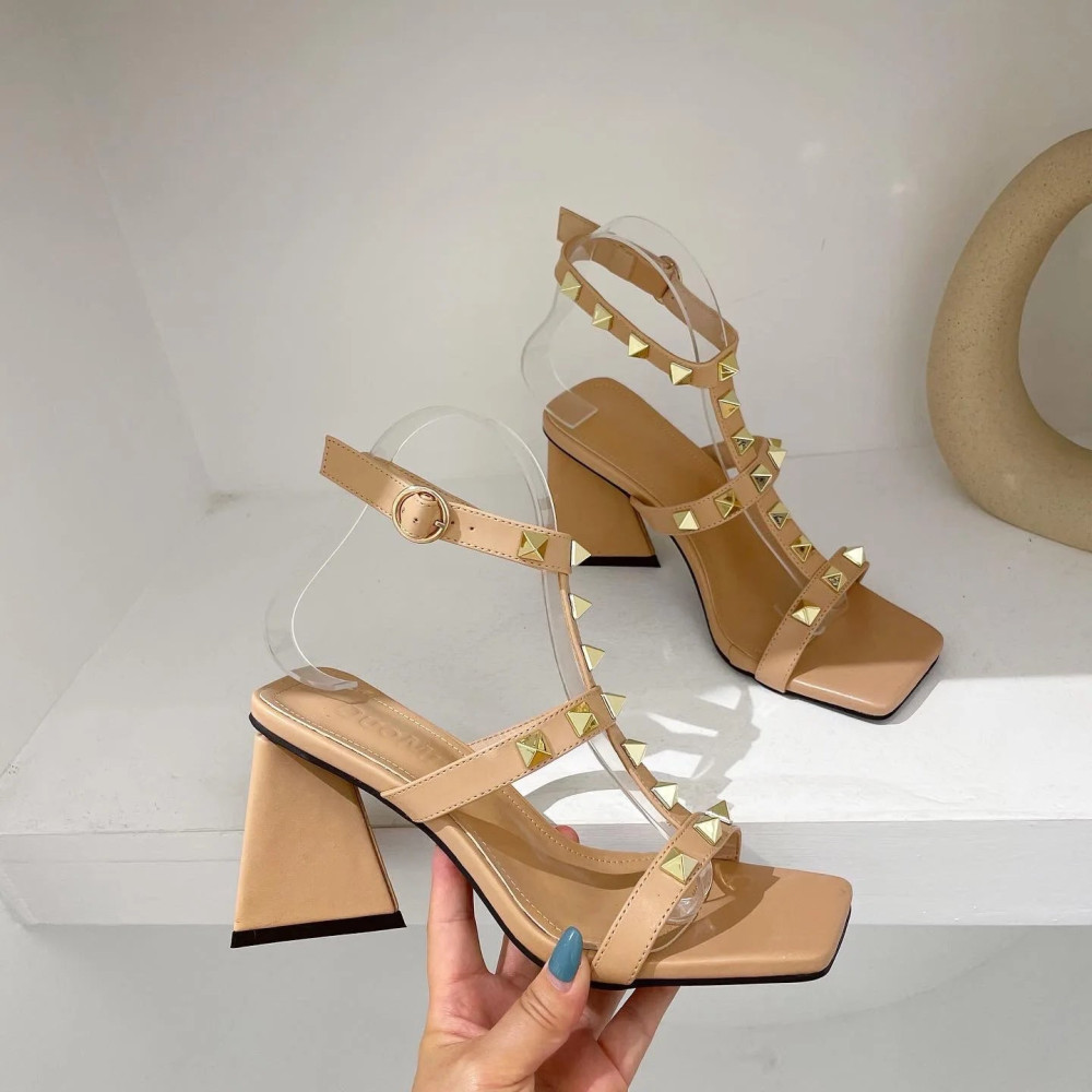 Wine Glow Sandals