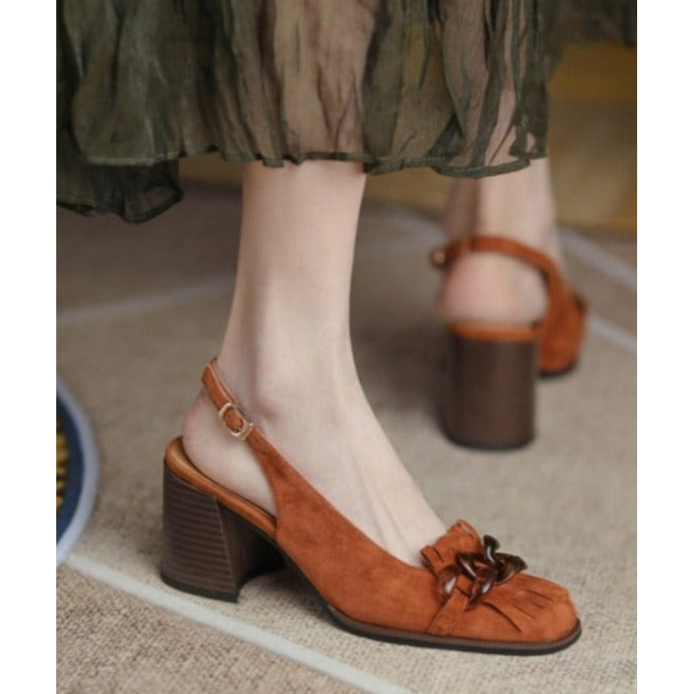 Brisa Suede Heels