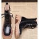 Hyacinth Motorcycle Boots