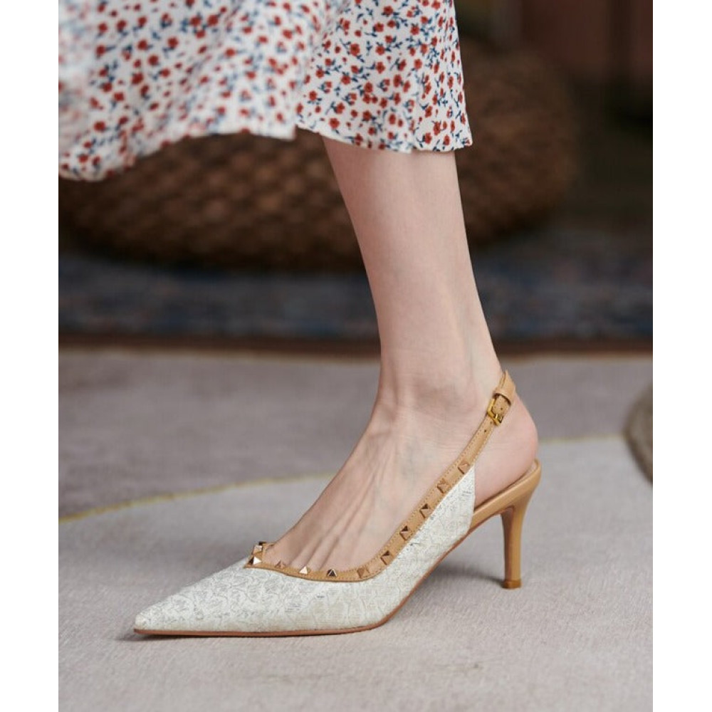 Violetta Studs Heels